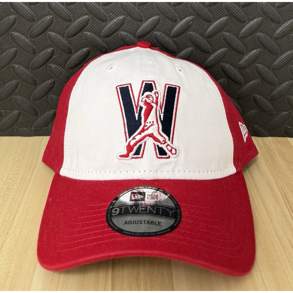 Washington Nationals New Era 9TWENTY White Red Alternate 4 2020 Adjustable Hat